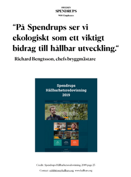 SWEDEN - Spendrups 